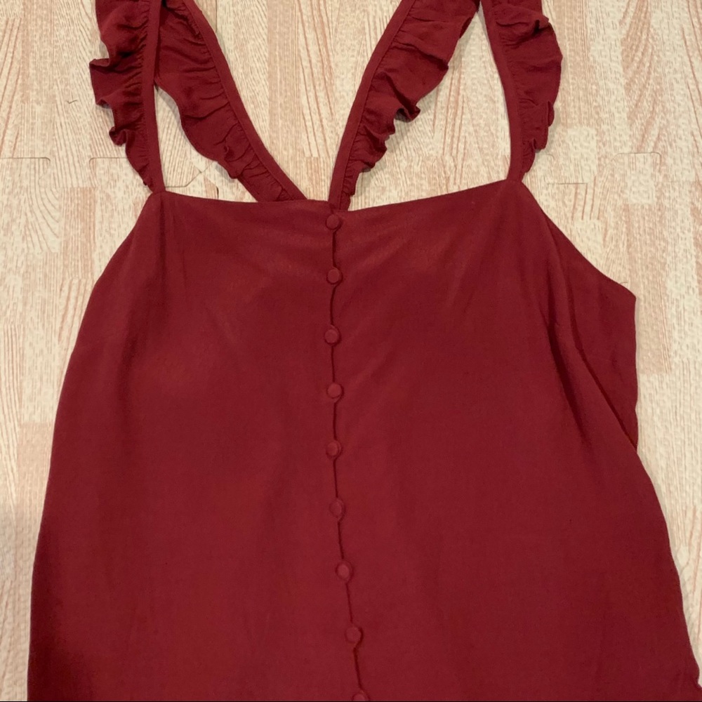 Madewell Ruffle-Strap Cami - Picture 5 of 8